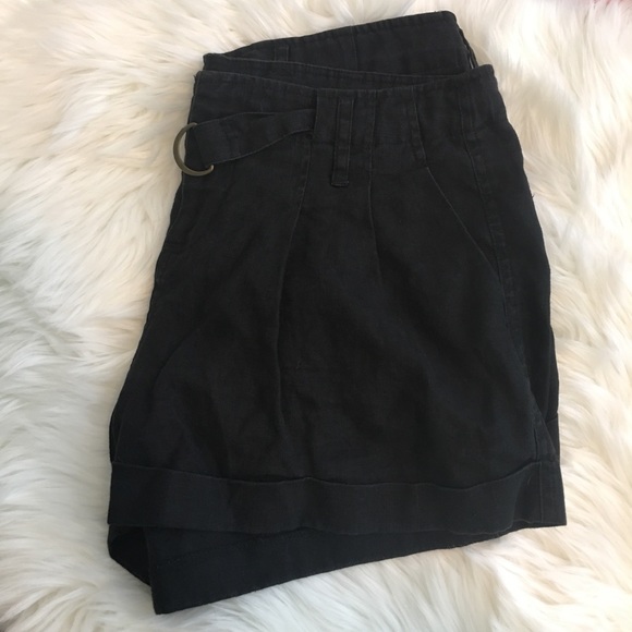MM Couture (Miss Me) black pleated shorts - Picture 5 of 5